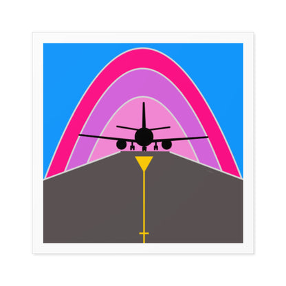 Ramp Rainbow Sticker - Pink