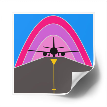 Ramp Rainbow Sticker - Pink