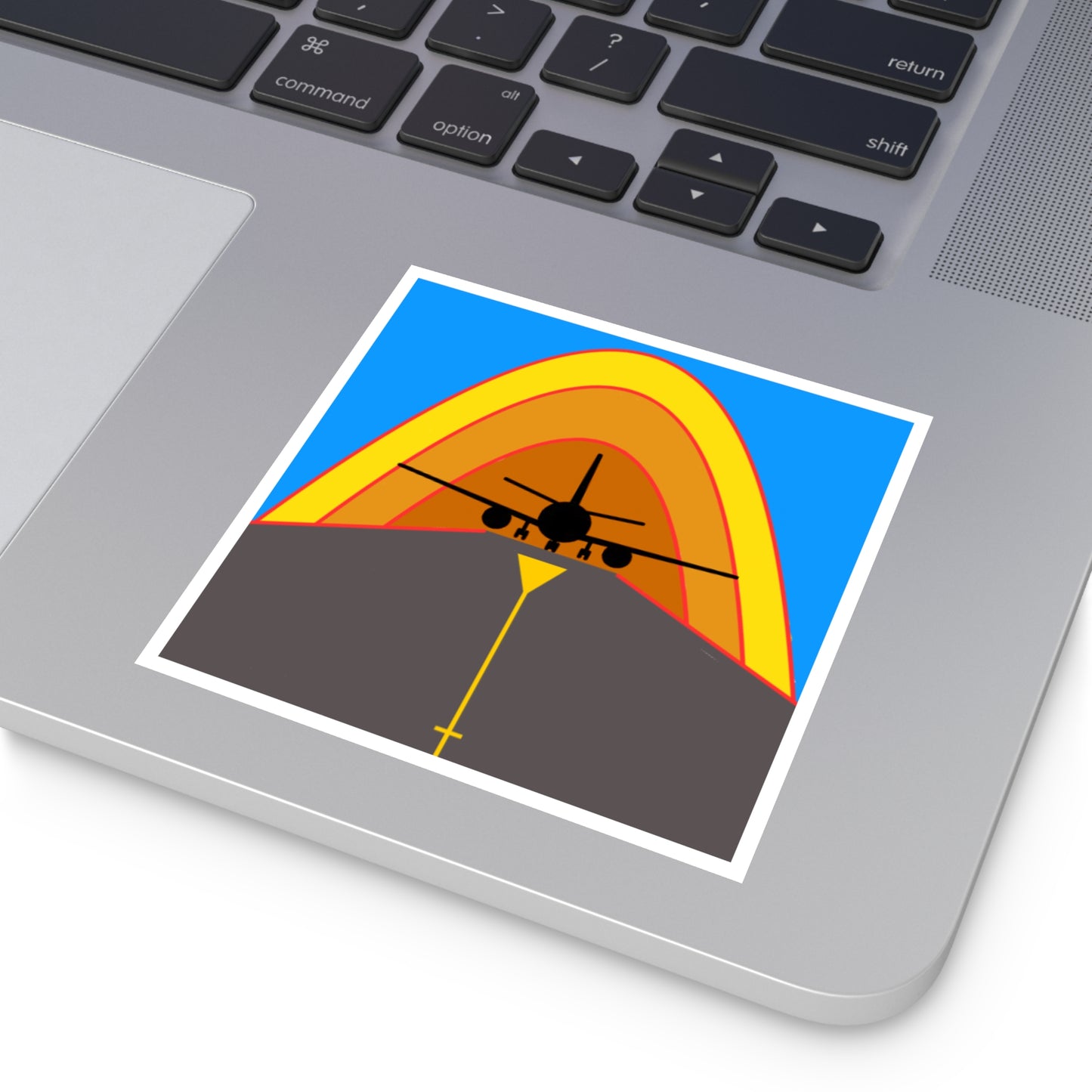 Ramp Rainbow Sticker - Orange