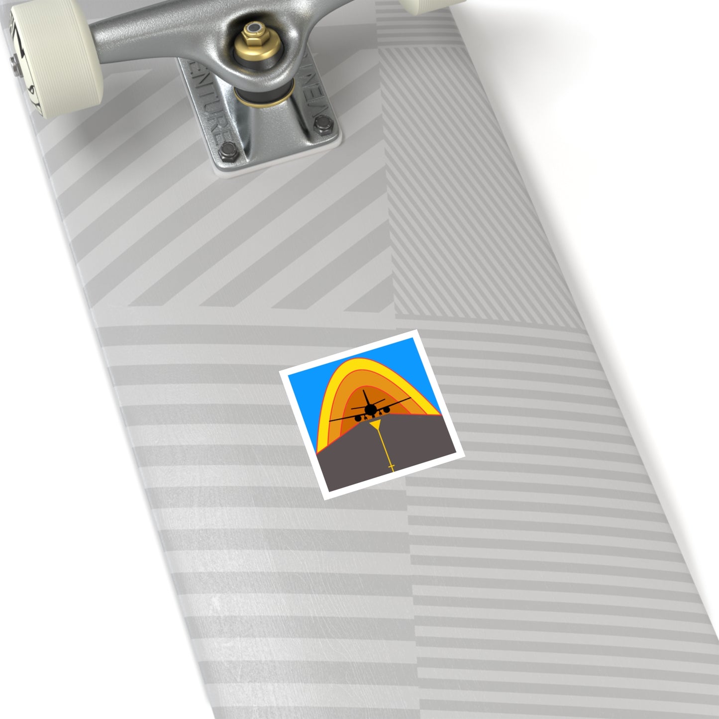 Ramp Rainbow Sticker - Orange