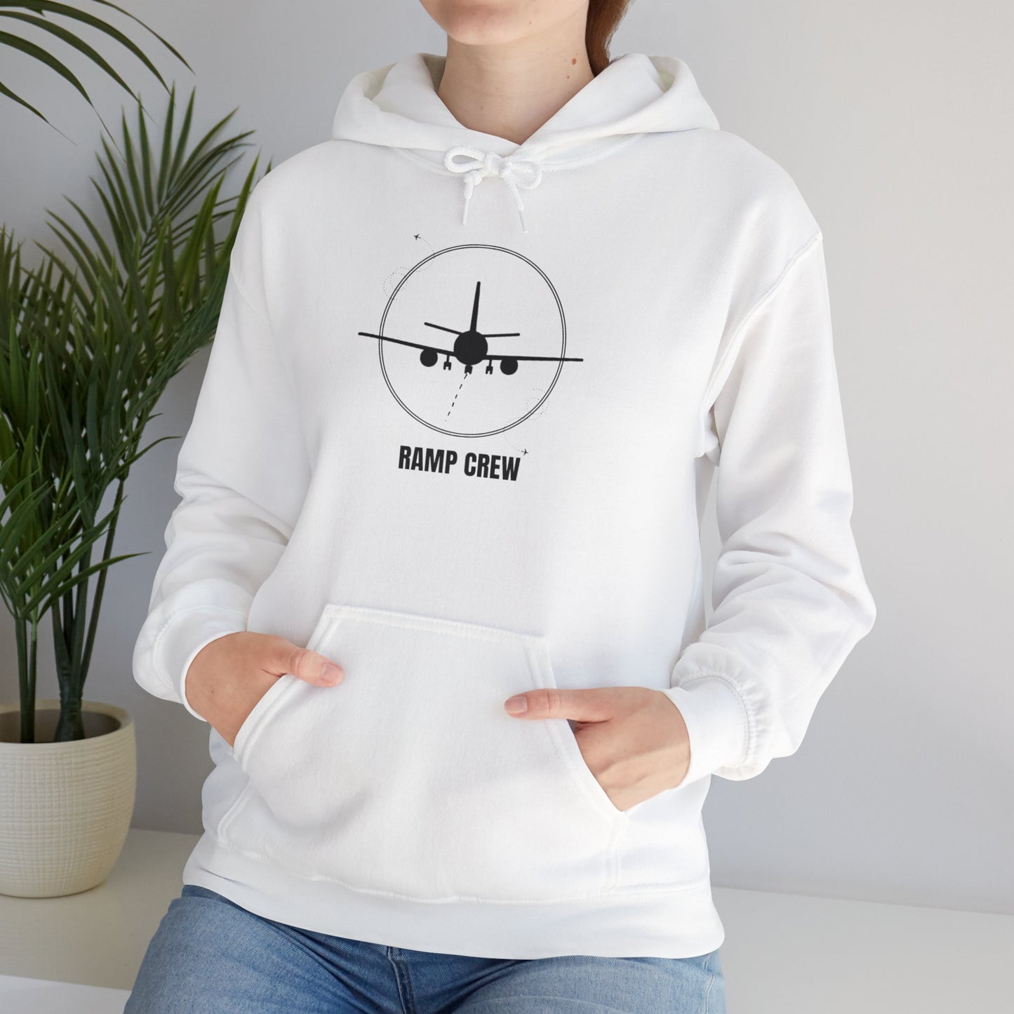 Ramp Crew Aviation Unisex Heavy Blend Hoodie