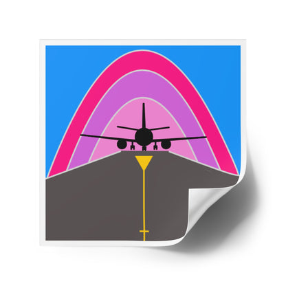 Ramp Rainbow Sticker - Pink