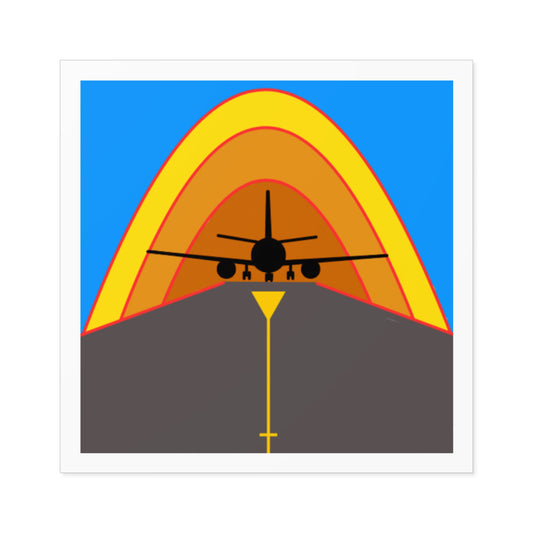 Ramp Rainbow Sticker - Orange