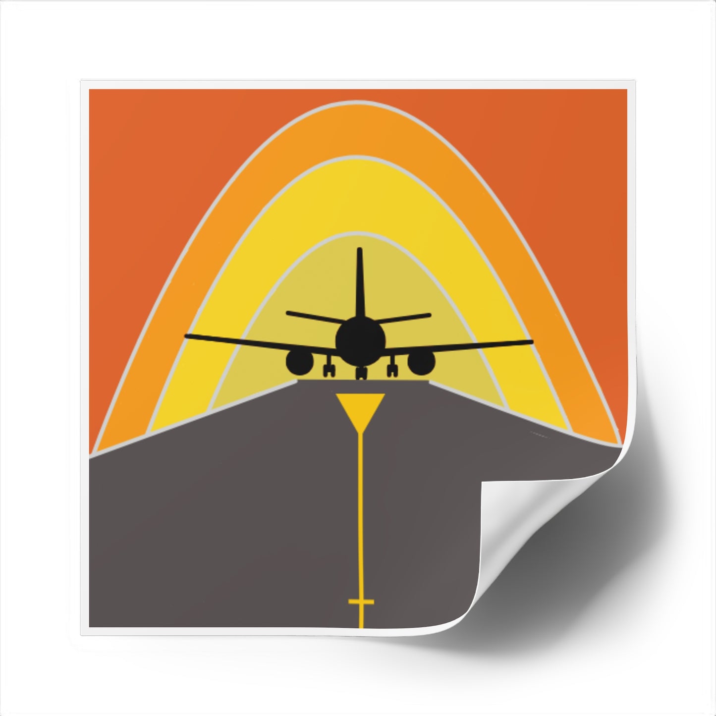 Ramp Rainbow Sticker - Sunrise
