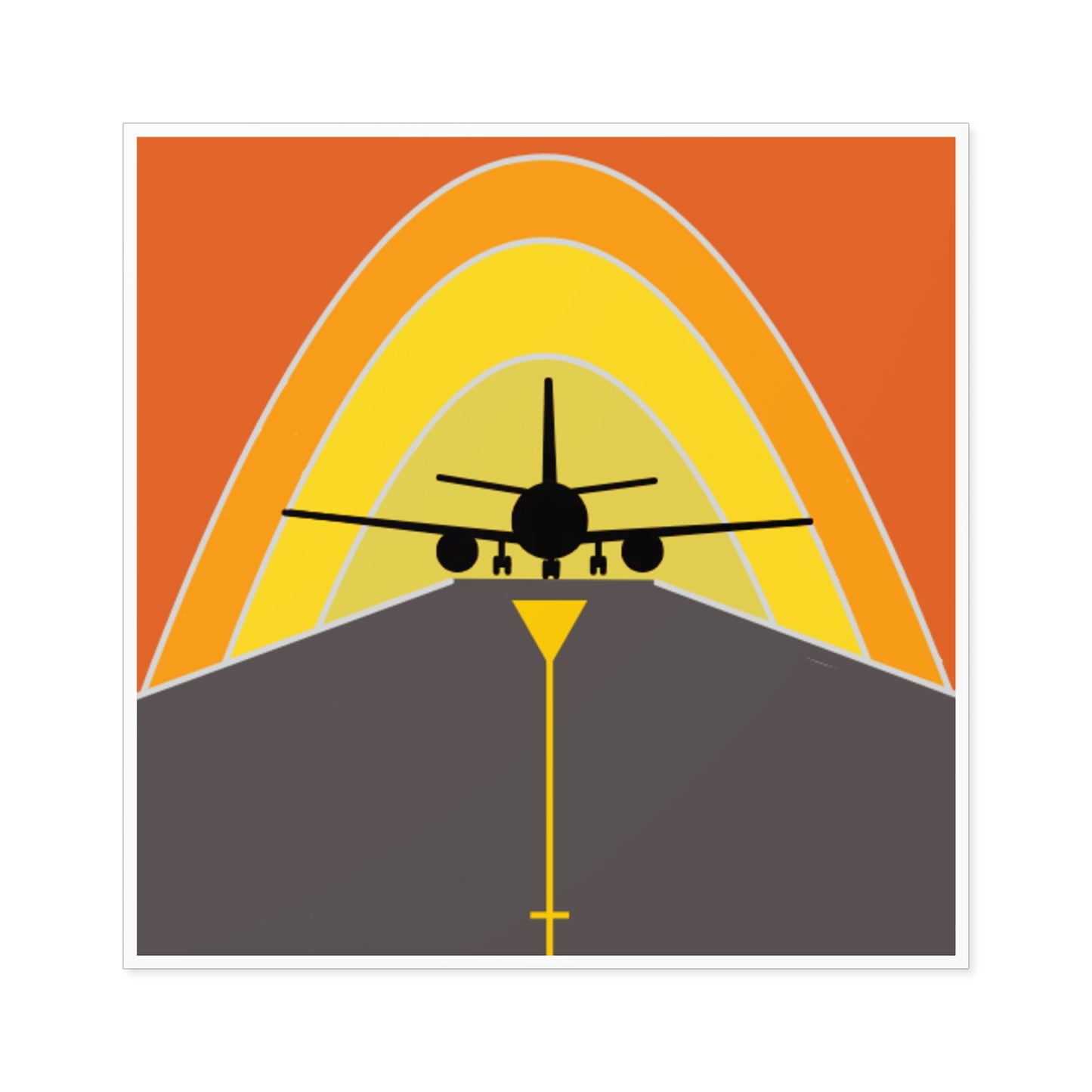 Ramp Rainbow Sticker - Sunrise