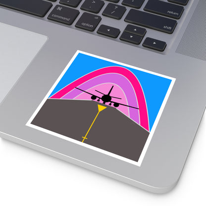 Ramp Rainbow Sticker - Pink